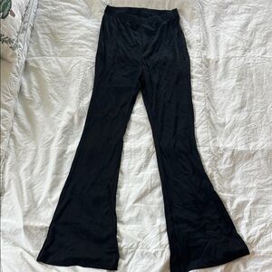 Elegant Black Women's Flared Pants